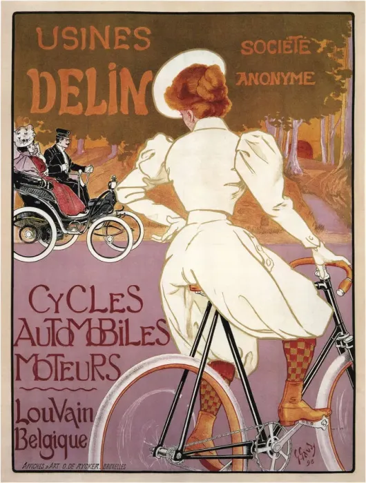 Framed Print : Delin Cycles Automobiles Moteurs, 1898. Artist: Gaudy, Georges (1872-1940) Framed Print : Delin Cycles Automobiles Moteurs, 1898. Artist: Gaudy, Georges (1872-1940)