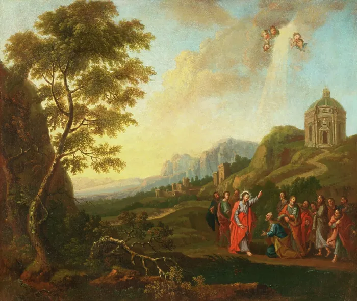 Framed Print : The Delivery of the Keys to Peter, c1797. Creator: Unknown Framed Print : The Delivery of the Keys to Peter, c1797. Creator: Unknown