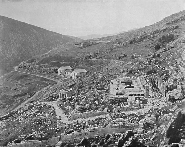 Delphi - Gulf of Corinth in the distance, 1913