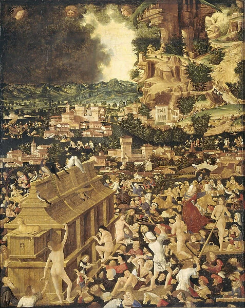 The Deluge, 1450-1499. Artist: Anonymous