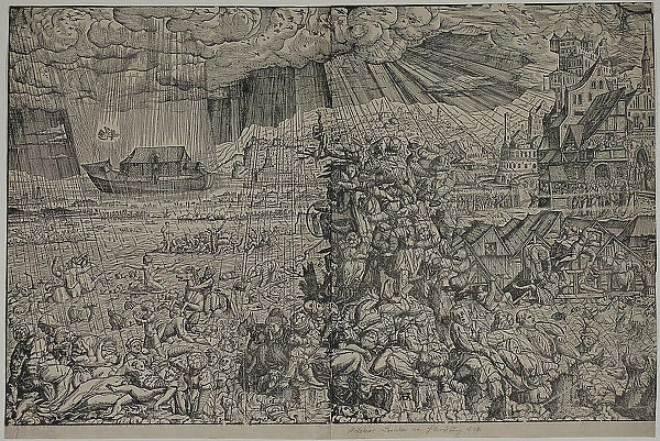 The Deluge, after 1548. Creator: Melchior Lorichs