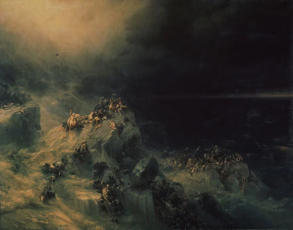 The Deluge, 1864. Artist: Aivazovsky, Ivan Konstantinovich (1817-1900)