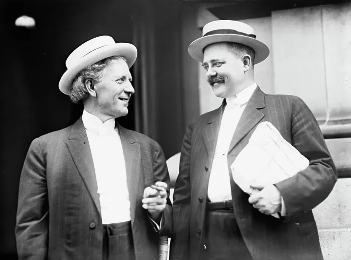 Framed Print : Democratic National Convention - J.R. Smith And Clark Howell of Georgia, 1912. Creator: Harris & Ewing. Democratic National Convention - J.R. Smith And Clark Howell of Georgia, 1912. Creator: Harris & Ewing Framed Print : Democratic National Convention - J.R. Smith And Clark Howell of Georgia, 1912. Creator: Harris & Ewing. Democratic National Convention - J.R. Smith And Clark Howell of Georgia, 1912. Creator: Harris & Ewing
