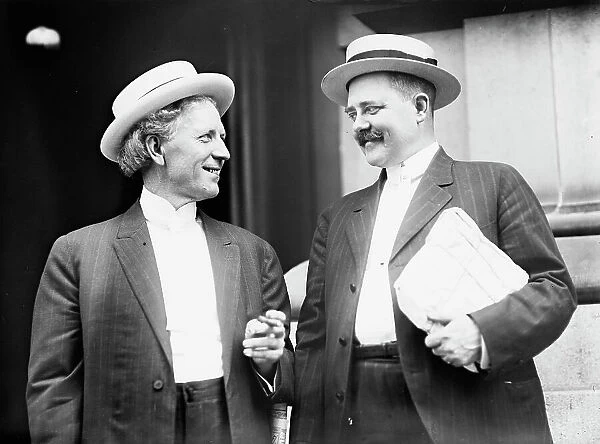 Democratic National Convention - J.R. Smith And Clark Howell of Georgia, 1912. Creator: Harris & Ewing. Democratic National Convention - J.R. Smith And Clark Howell of Georgia, 1912. Creator: Harris & Ewing