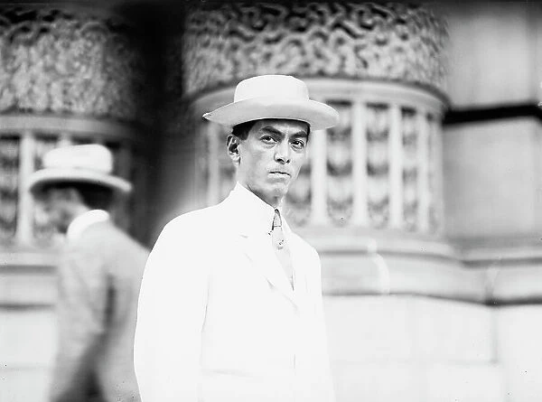 Democratic National Convention, Manuel Quezon, Resident Commissioner from Philippines, 1912. Creator: Harris & Ewing. Democratic National Convention, Manuel Quezon, Resident Commissioner from Philippines, 1912. Creator: Harris & Ewing