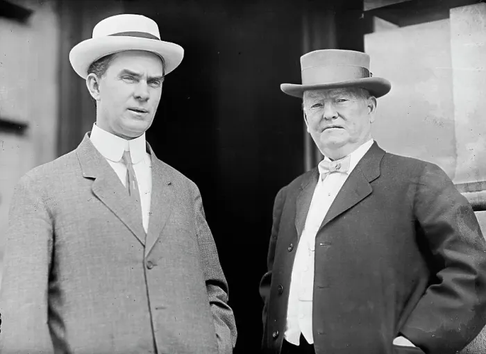 Framed Print : Democratic National Convention - Robert Lee Henry, Rep. from Texas And Col. R.M. Johnston... 1912. Creator: Harris & Ewing. Democratic National Convention - Robert Lee Henry, Rep. from Texas And Col. R.M. Johnston... 1912 Framed Print : Democratic National Convention - Robert Lee Henry, Rep. from Texas And Col. R.M. Johnston... 1912. Creator: Harris & Ewing. Democratic National Convention - Robert Lee Henry, Rep. from Texas And Col. R.M. Johnston... 1912