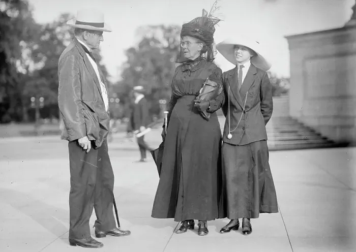 Framed Print : Democratic National Convention - Sen. Tillman of S.C.; Mrs. Tillman; Miss Tillman, 1912. Creator: Harris & Ewing. Democratic National Convention - Sen. Tillman of S.C.; Mrs. Tillman; Miss Tillman, 1912. Creator: Harris & Ewing Framed Print : Democratic National Convention - Sen. Tillman of S.C.; Mrs. Tillman; Miss Tillman, 1912. Creator: Harris & Ewing. Democratic National Convention - Sen. Tillman of S.C.; Mrs. Tillman; Miss Tillman, 1912. Creator: Harris & Ewing