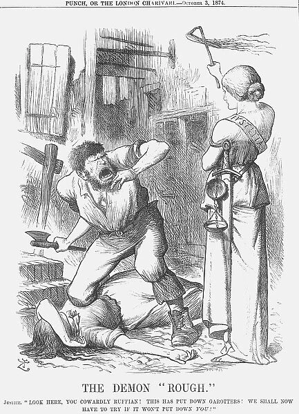The Demon Rough, 1874. Artist: Joseph Swain