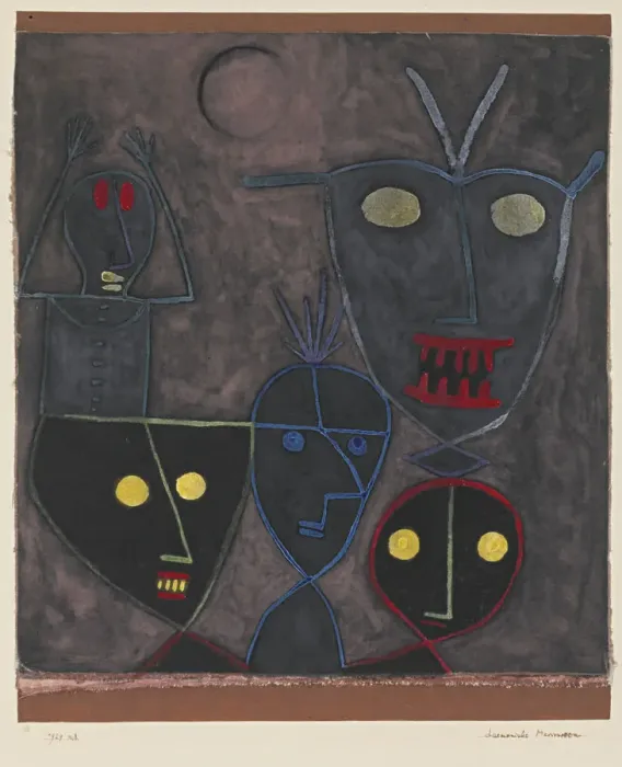 Framed Print : Demonic Puppets, 1929. Artist: Klee, Paul (1879-1940) Framed Print : Demonic Puppets, 1929. Artist: Klee, Paul (1879-1940)
