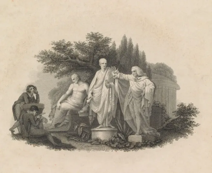 Framed Print : Demosthenes, Cicero and William Pitt, Earl of Chatham, 1750-1815 Framed Print : Demosthenes, Cicero and William Pitt, Earl of Chatham, 1750-1815