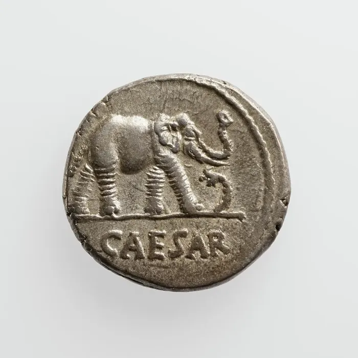Framed Print : Denarius, 1st century B.C. Creator: Unknown Framed Print : Denarius, 1st century B.C. Creator: Unknown