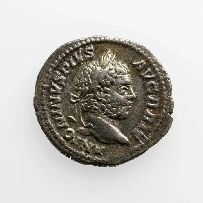 Framed Print : Denarius of Caracalla, A.D. 210-213. Creator: Unknown Framed Print : Denarius of Caracalla, A.D. 210-213. Creator: Unknown
