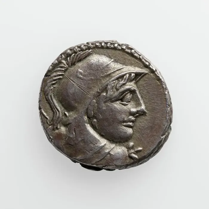 Framed Print : Denarius of Cornelius Lentulus, about 88 B.C. Creator: Unknown Framed Print : Denarius of Cornelius Lentulus, about 88 B.C. Creator: Unknown
