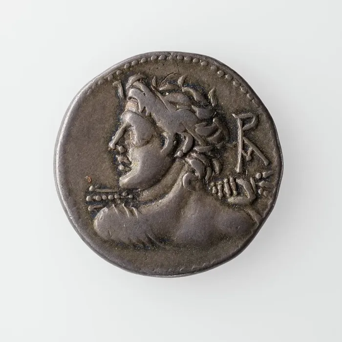 Framed Print : Denarius with L. Caesi, 112-111 B.C. Creator: Unknown Framed Print : Denarius with L. Caesi, 112-111 B.C. Creator: Unknown