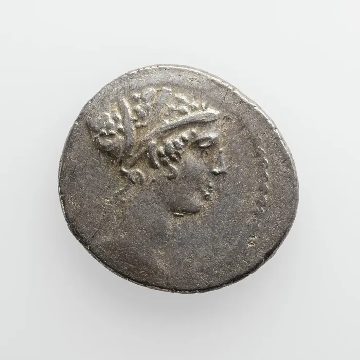 Framed Print : Denarius of T. Carisius, about 46 B.C. Creator: Unknown Framed Print : Denarius of T. Carisius, about 46 B.C. Creator: Unknown