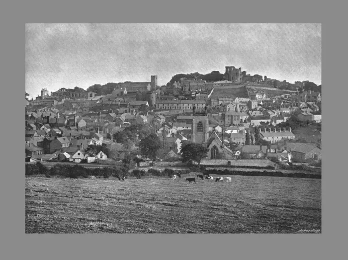 Framed Print : Denbigh, c1900. Artist: Catherall & Pritchard Framed Print : Denbigh, c1900. Artist: Catherall & Pritchard