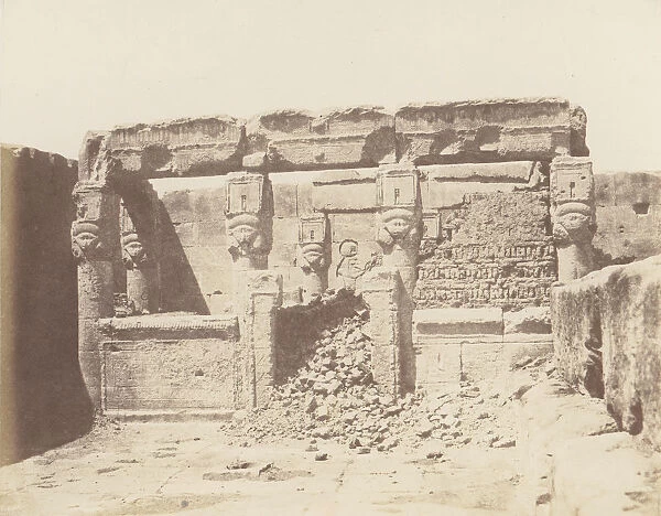 Denderah (Tentyris), Temple d Athor - Sanctuaire Place a l Angle Sud-O