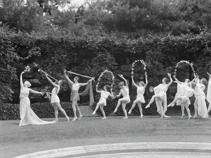 Framed Print : Denishawn dancers, 1927 or 1928. Creator: Arnold Genthe Framed Print : Denishawn dancers, 1927 or 1928. Creator: Arnold Genthe