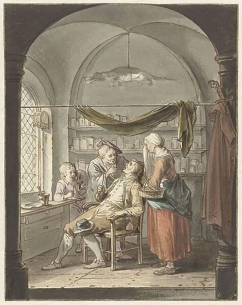 The dentist, 1748-1798. Creator: Willem Joseph Laquy