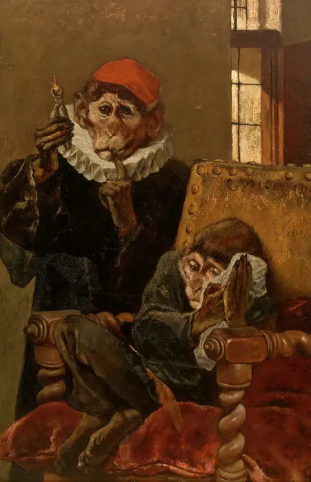 Framed Print : The Dentist, 1879. Creator: Charles Verlat Framed Print : The Dentist, 1879. Creator: Charles Verlat
