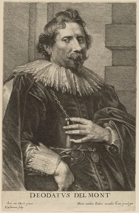 Framed Print : Deodat Delmont, probably 1626 / 1641. Creator: Lucas Vorsterman Framed Print : Deodat Delmont, probably 1626 / 1641. Creator: Lucas Vorsterman