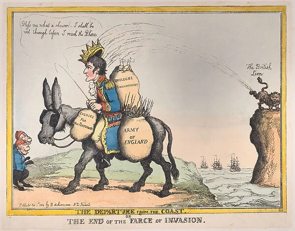 The Departure from the Coast, or the End of the Farce of Invasion, October 1, 1805