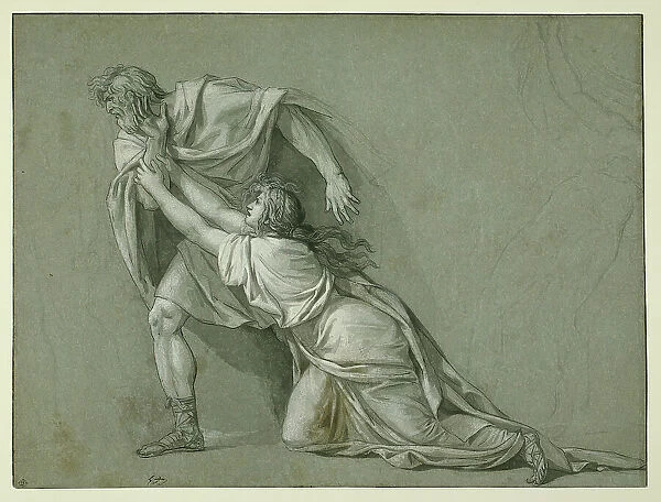 The Departure of Marcus Attilius Regulus for Carthage, 1785 / 86. Creator: Jacques-Louis David