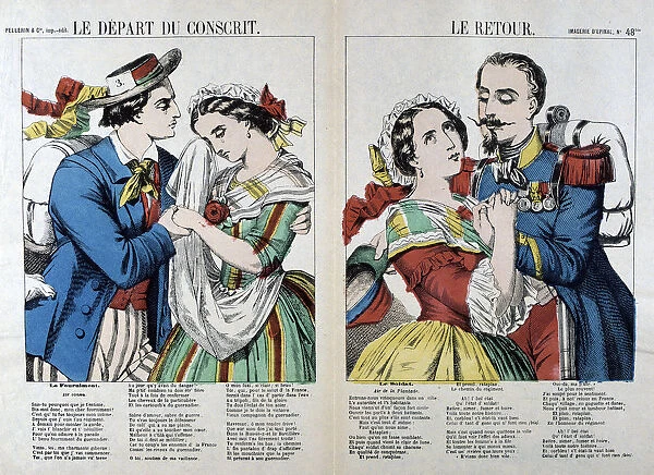 The Departure and Return of the Conscript, 19th century