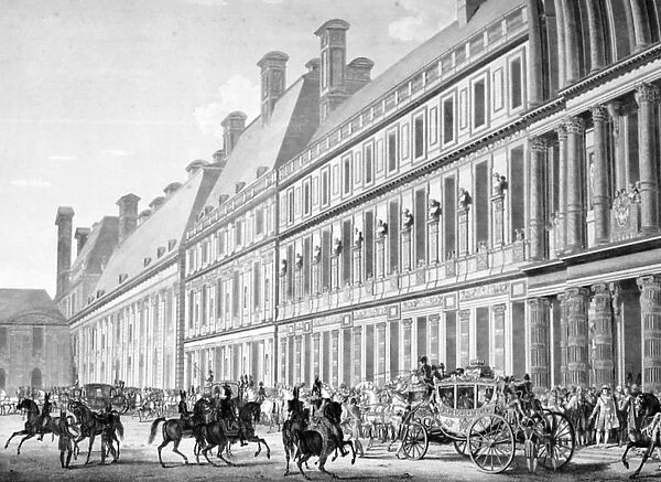 The Departure from Tuileries Palace, 2nd December 1804, 19th century
