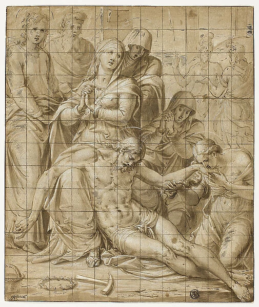 Deposition, 1540 / 46. Creator: Luca Penni