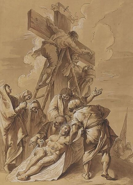 The Deposition, 18th century. Creator: Francesco Fontebasso