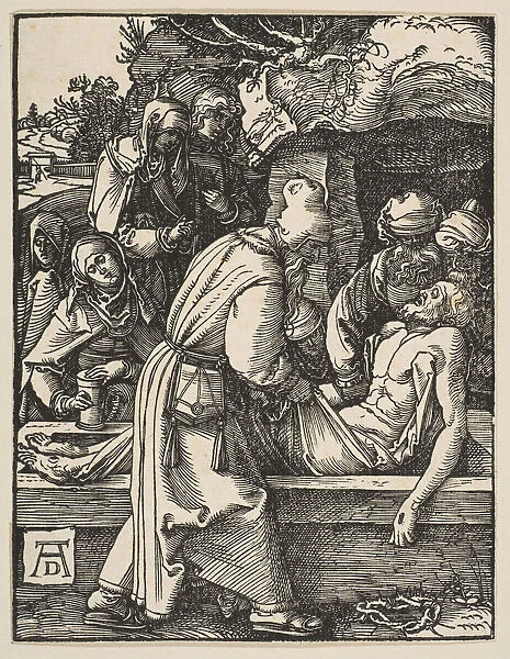 The Deposition, from The Small Passion, ca. 1509. Creator: Albrecht Durer