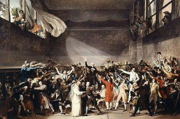 Der Ballhausschwur (Le Serment du Jeu de paume), 1791
