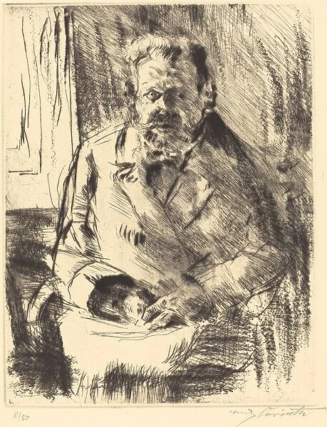 Der Dichter (The Poet), 1920. Creator: Lovis Corinth