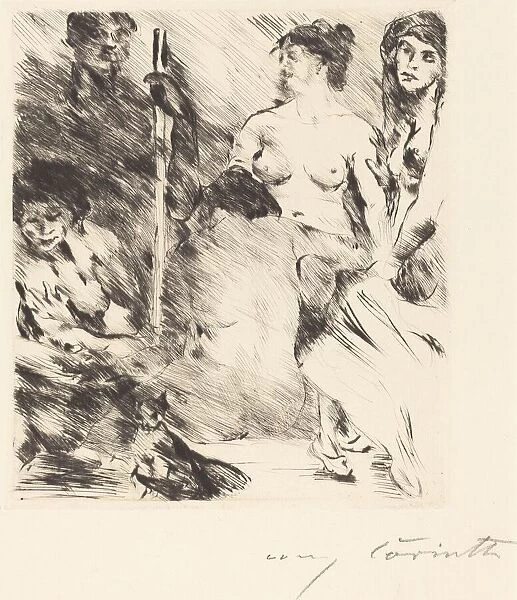 Der Harem (The Harem), 1914. Creator: Lovis Corinth