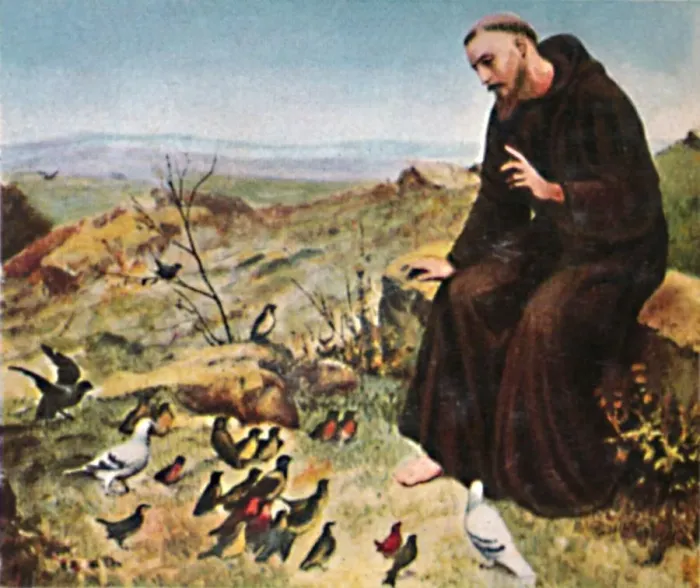 Framed Print : Der Hellige Franz von Assisi 1182-1226, 1934 Framed Print : Der Hellige Franz von Assisi 1182-1226, 1934