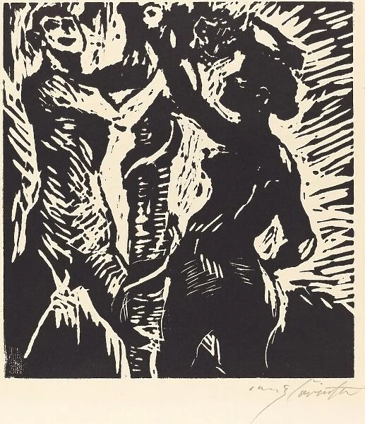 Der Sündenfall (Adam and Eve), 1919. Creator: Lovis Corinth