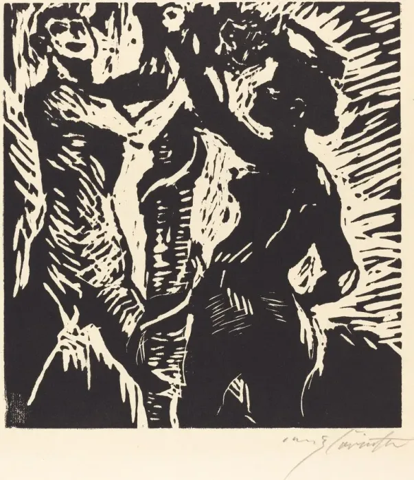 Framed Print : Der Sündenfall (Adam and Eve), 1919. Creator: Lovis Corinth Framed Print : Der Sündenfall (Adam and Eve), 1919. Creator: Lovis Corinth
