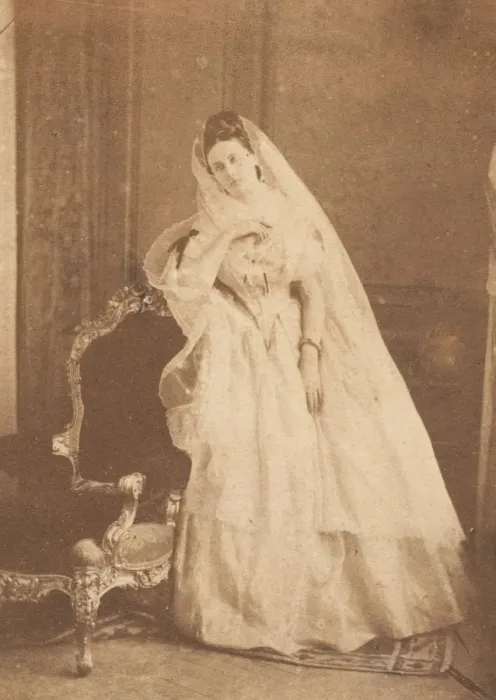 Framed Print : Derelitta, 1860s. Creator: Pierre-Louis Pierson Framed Print : Derelitta, 1860s. Creator: Pierre-Louis Pierson