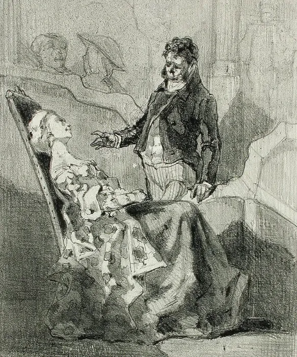 Framed Print : Derrière le rideau, 1856. Creator: Félicien Rops Framed Print : Derrière le rideau, 1856. Creator: Félicien Rops