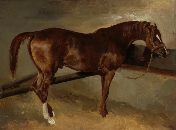 Framed Print : Dervish In His Stall, c1820. Creator: Theodore Gericault Framed Print : Dervish In His Stall, c1820. Creator: Theodore Gericault