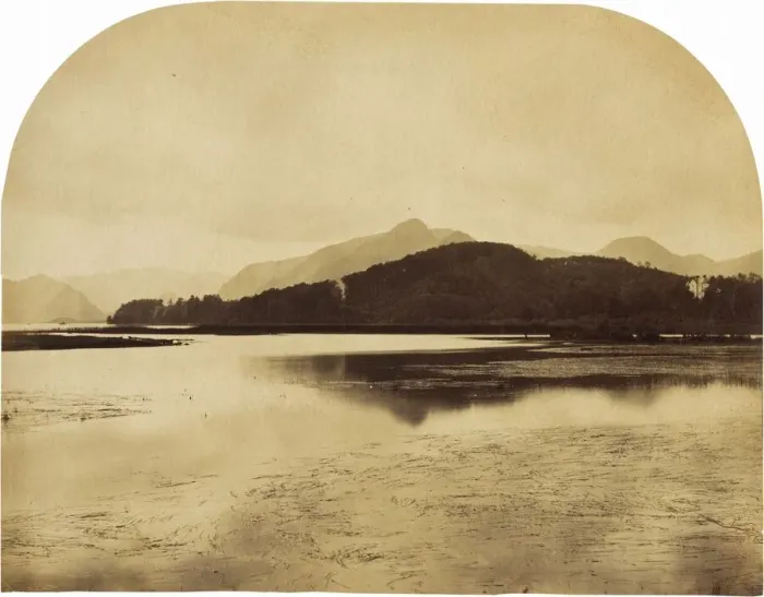 Framed Print : Derwentwater, c. 1860. Creator: Roger Fenton Framed Print : Derwentwater, c. 1860. Creator: Roger Fenton