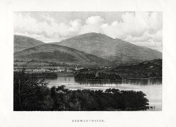 Derwentwater, Lake District, Cumbria, 1896