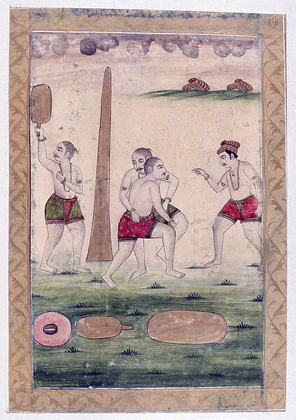 Desakha Ragini, Ragamala Album, School of Rajasthan, 19th century