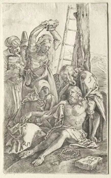 Framed Print : Descent from the Cross, 1501. Creator: Albrecht Dürer (German, 1471-1528) Framed Print : Descent from the Cross, 1501. Creator: Albrecht Dürer (German, 1471-1528)