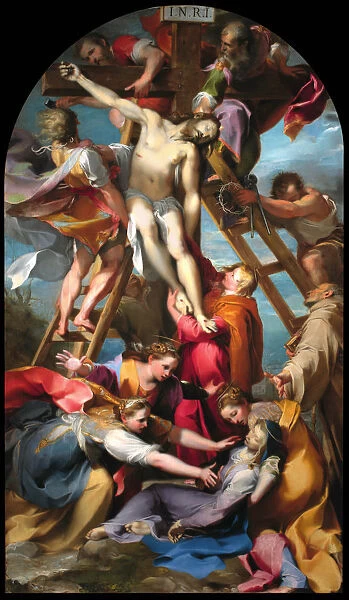 The Descent from the Cross, 1569. Creator: Barocci, Federigo (1528-1612)