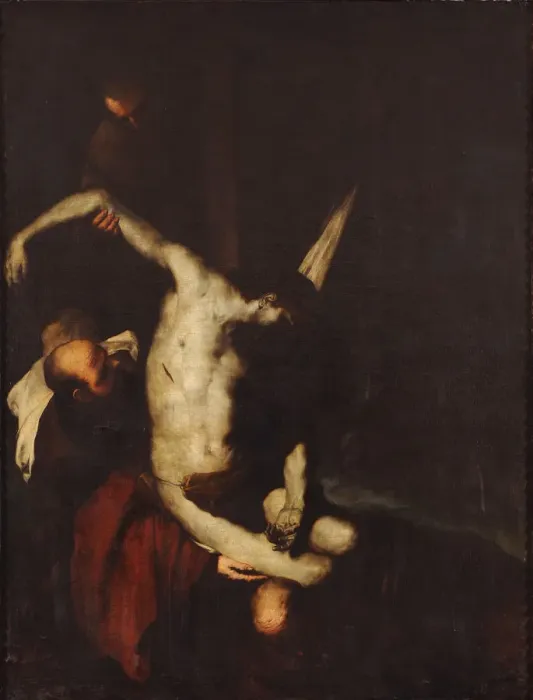 Framed Print : The Descent from the Cross. Artist: Giordano, Luca (1632-1705) Framed Print : The Descent from the Cross. Artist: Giordano, Luca (1632-1705)