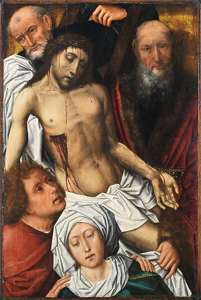 The Descent from the Cross, c. 1500. Artist: De Coter, Colijn (c. 1440  /  5-c. 1522  /  32)