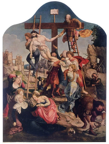 The Descent from the Cross, c1520. Artist: Jan Gossaert
