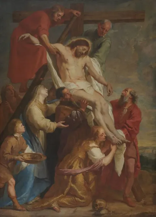 Framed Print : The Descent from the Cross, c.1640-c.1650. Creator: Gaspar de Crayer Framed Print : The Descent from the Cross, c.1640-c.1650. Creator: Gaspar de Crayer